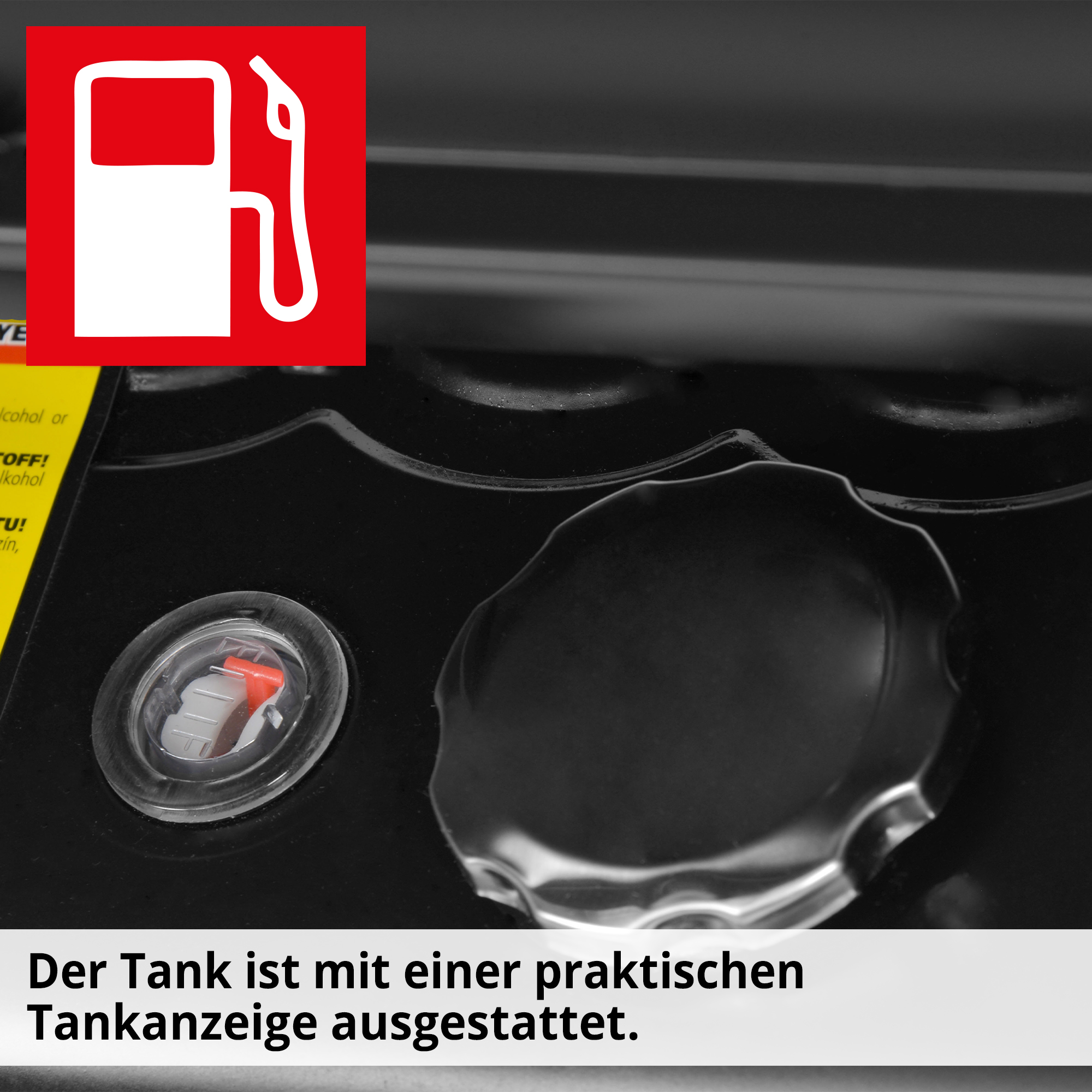 HECHT Diesel Heizkanonen 3038 Diesel Heizkanone mit praktischer Tankanzeige