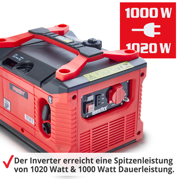 Inverter Benzin Notstromaggregat hat eine hohe Spitzen- und Dauerleistung