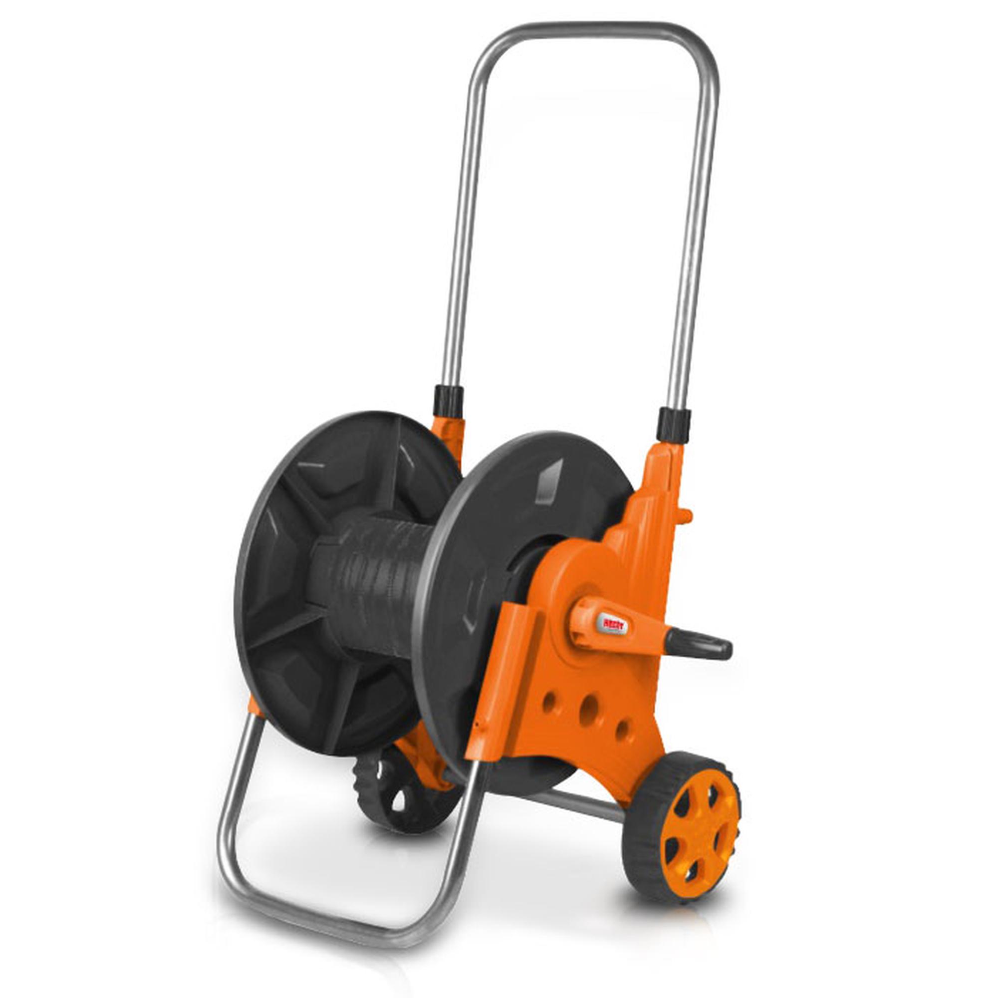 Hecht 08623 Schlauchwagen; Geeignet für Schläuche mit einer Länge von bis zu 50 Meter und einem Durchmesser von 1/2 Zoll