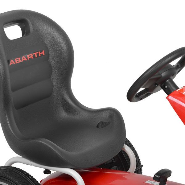 HECHT ABARTH Tretkart Red Tretkart mit sicherer Sitzschale