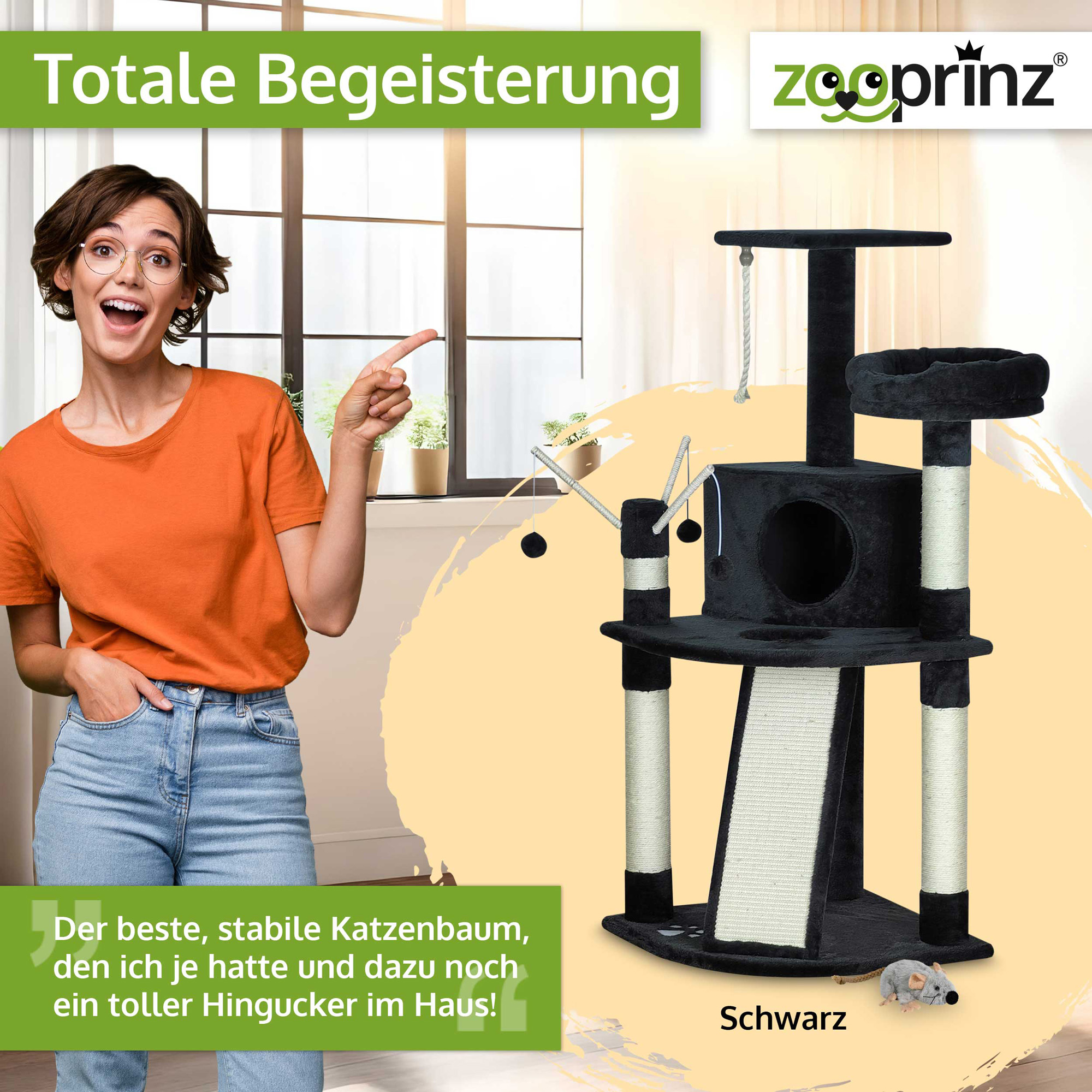 Katzenbaum Lola; beste Kundenzufriedenheit