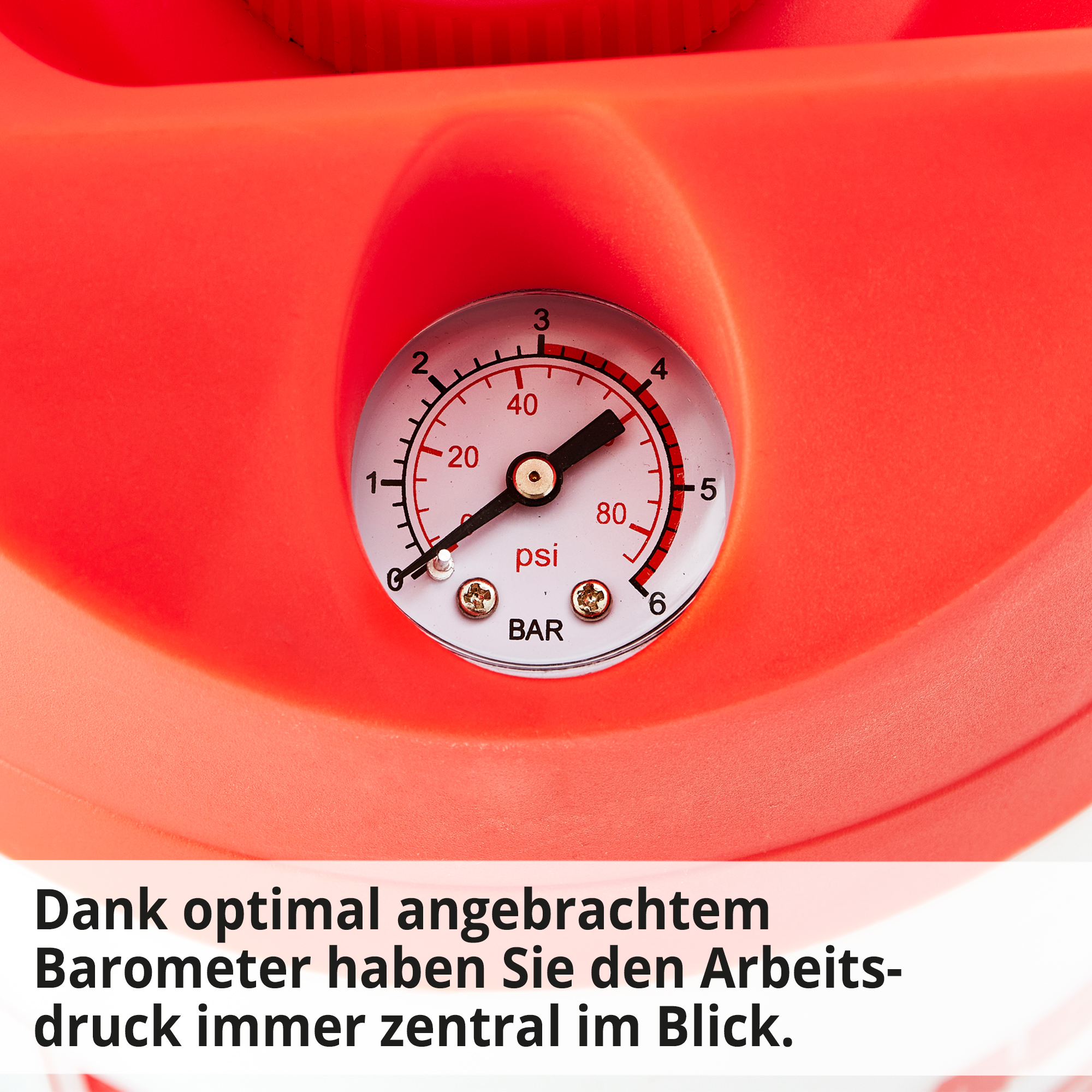 HECHT Drucksprüher 4500 Drucksprüher mit itegriertem Barometer