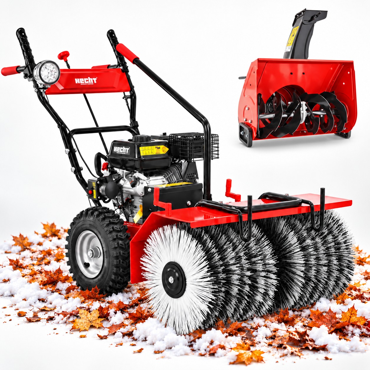Kehrmaschine Benzin 8680 SE Set 3 (Dieses Bild wurde mit Hilfe von KI generiert.)