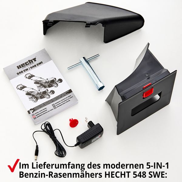 HECHT Benzin-Rasenmäher »548 SWE« Benzin-Rasenmäher inklusive Gebrauchsanweisung