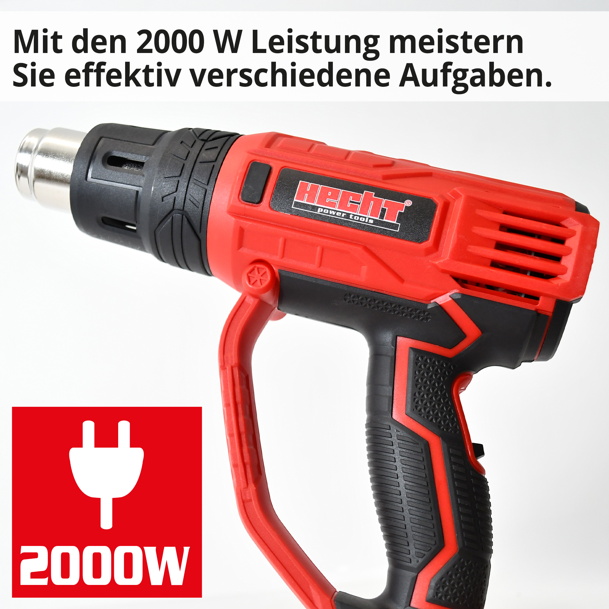 Heißluftfön Heißluftgebläse von HECHT mit 2000 W