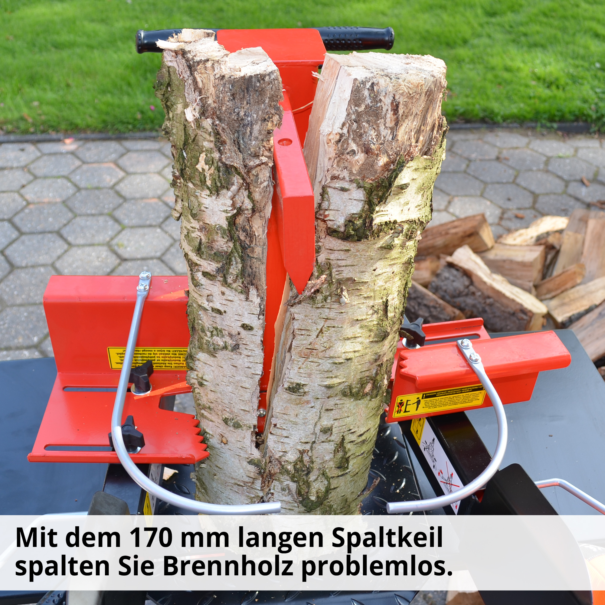 Holzspalter; 170 Millimeter langer Spaltkeil