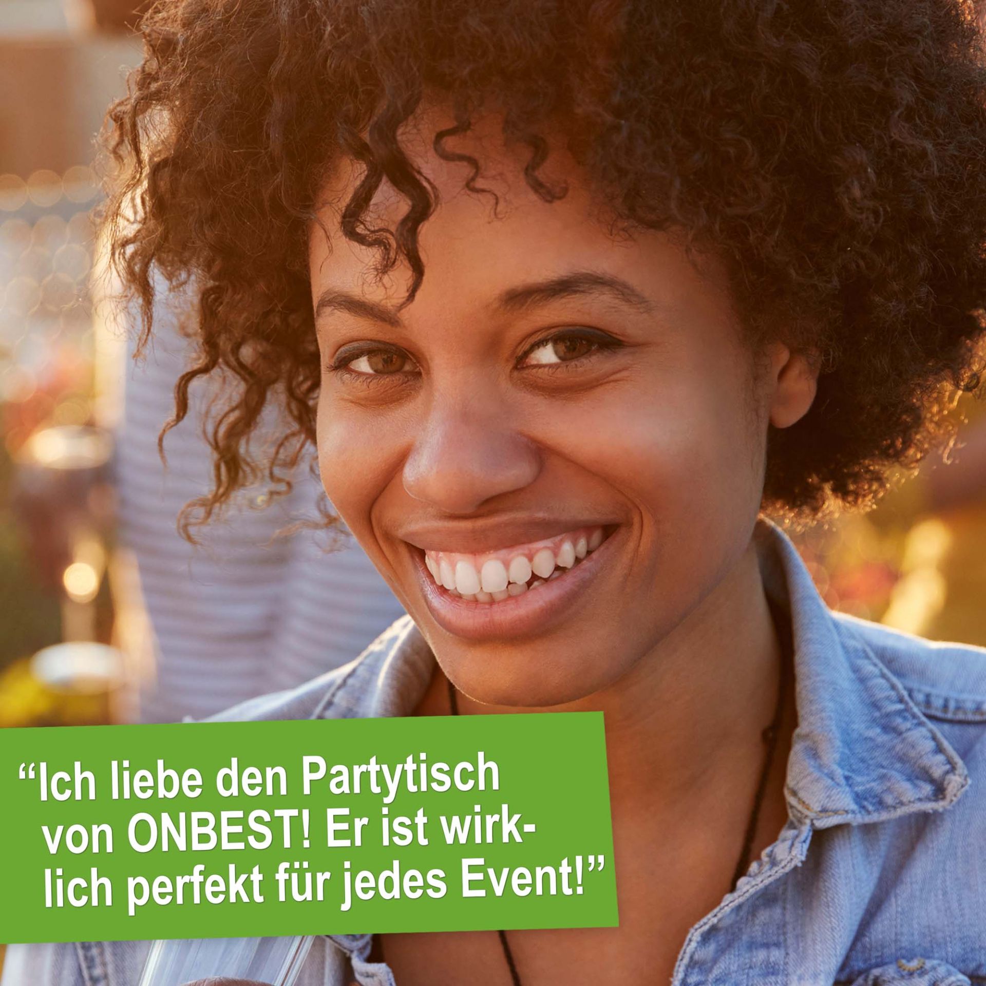 Stehtisch perfekt für jedes Event - Stehtisch mit Tischhusse schwarz