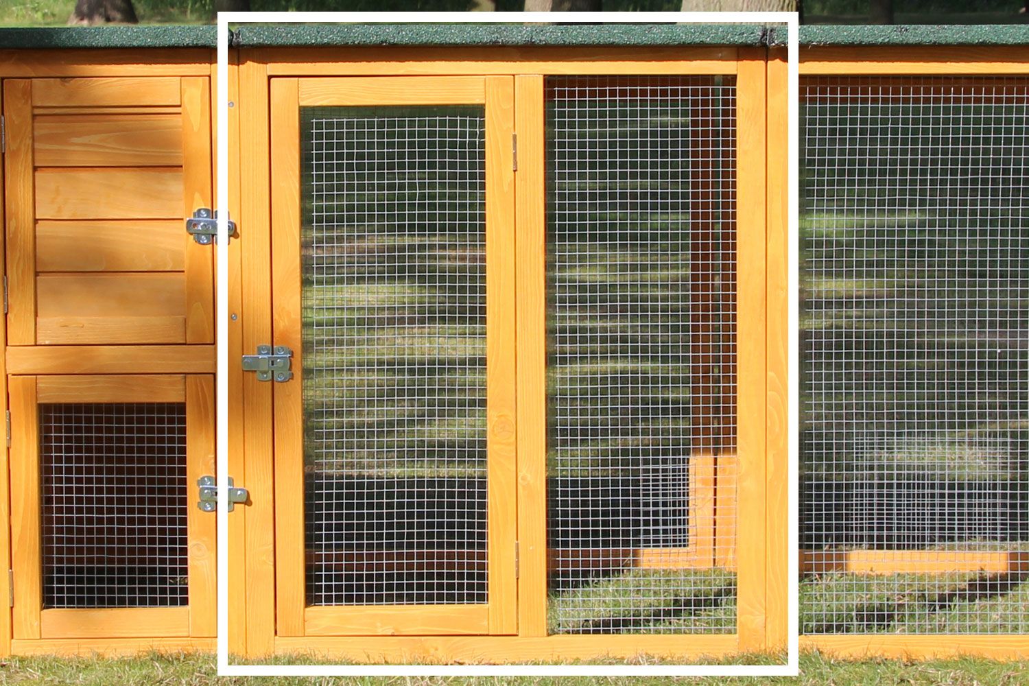 Hühnervoliere Flexi Extra-Auslauf zooprinz Hühnervoliere Flexi Extra-Auslauf zooprinz