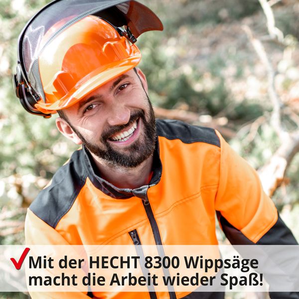 HECHT Elektro Wippkreissäge 8300 Elektro Wippkreissäge für Spaß bei der Arbeite