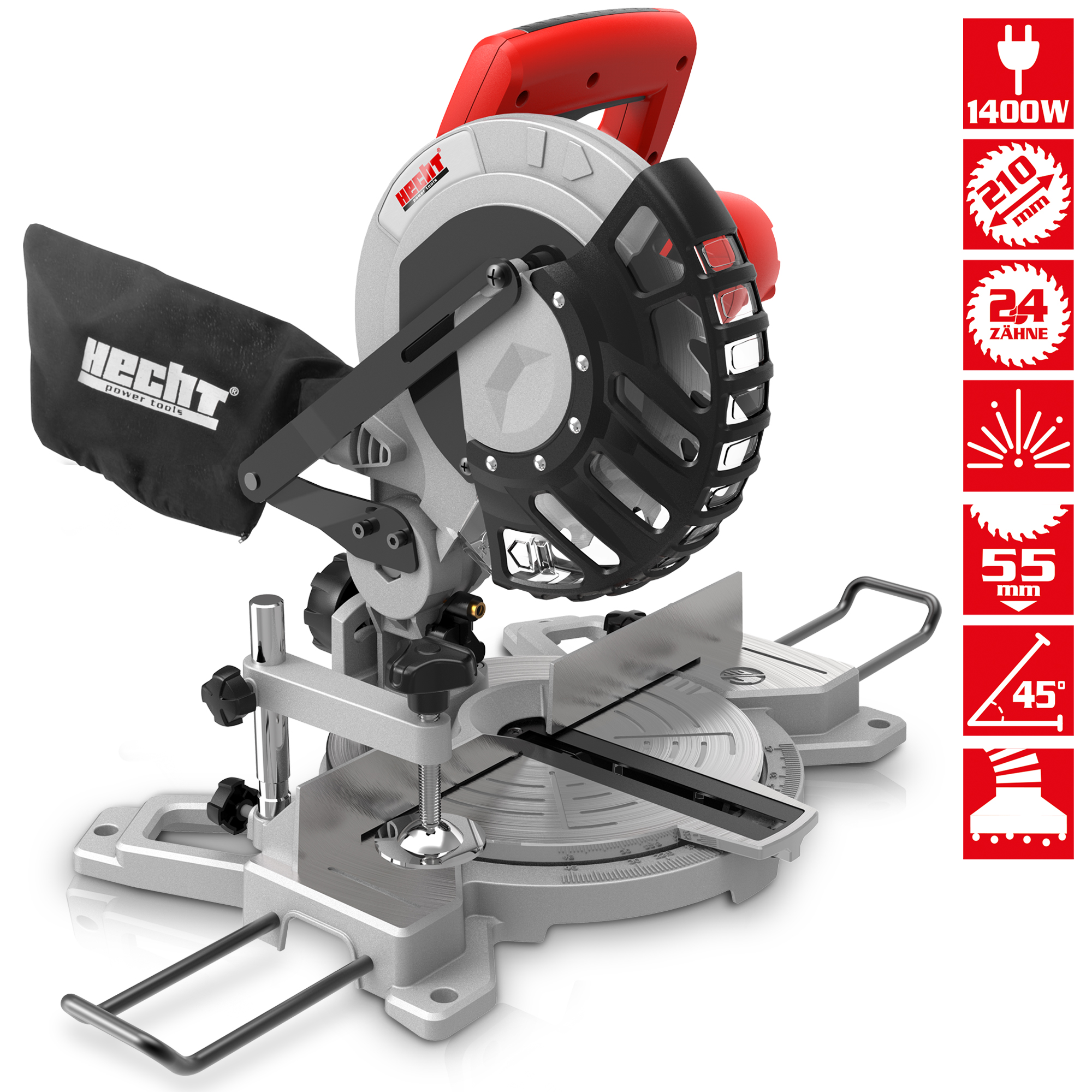 HECHT 813 Kappsäge mit vielen Vorteilen  HECHT 813 Kappsäge mit vielen Vorteilen