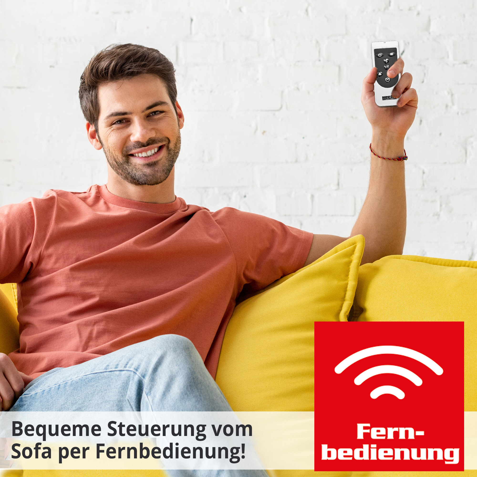 HECHT Elektro Heizung»3623« Elektro Heizung mit Fernbedinung 