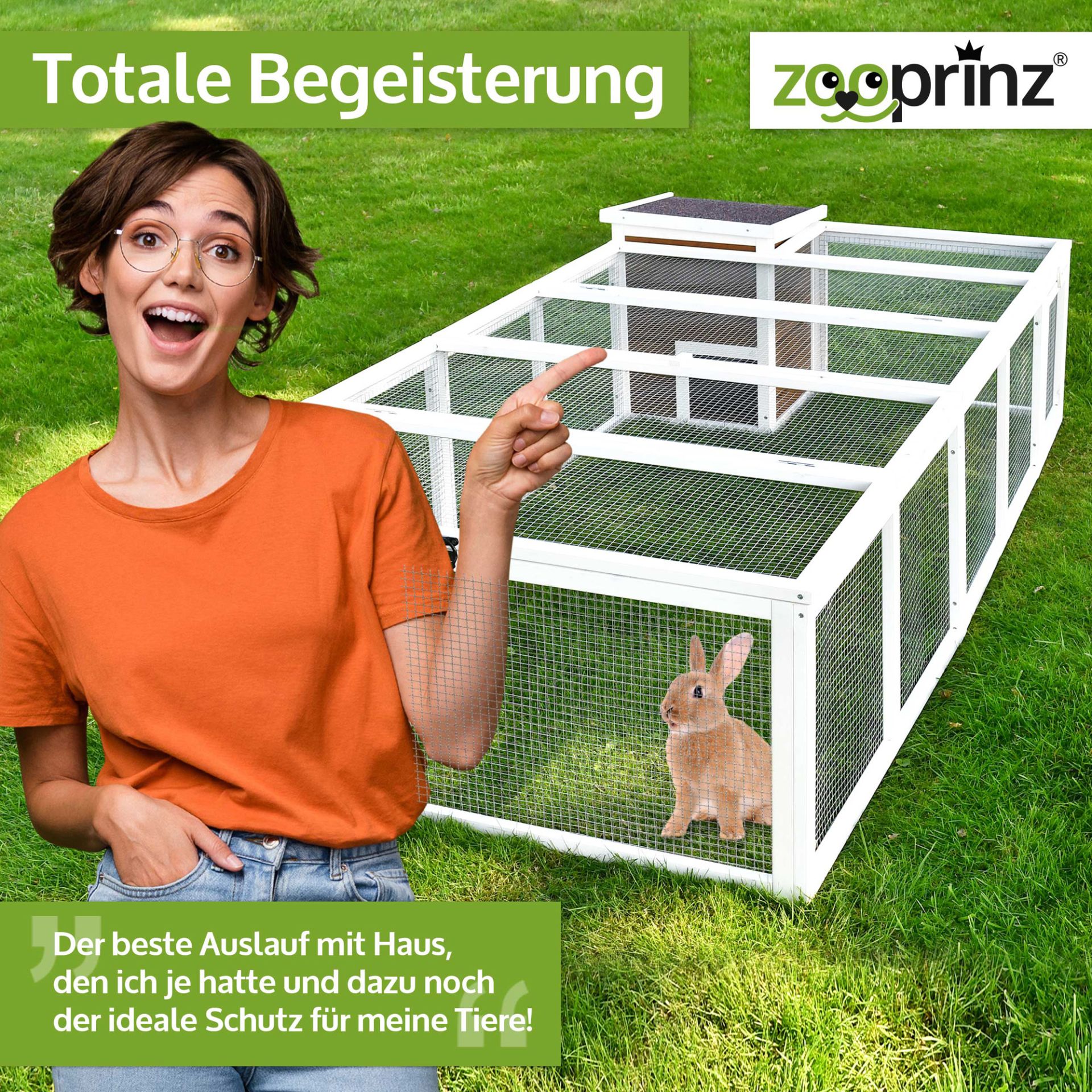 Hasenstall Rabbit Run Comfort; beste Kundenzufriedenheit
