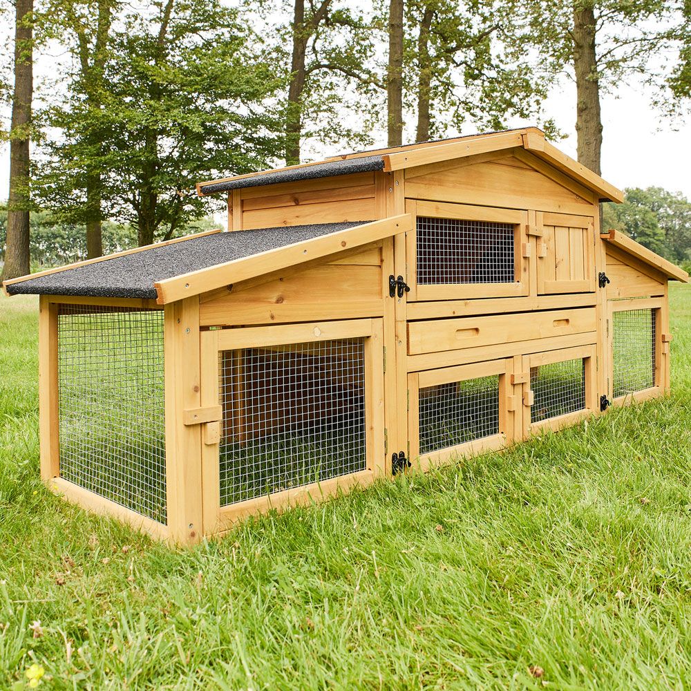 Zooprinz Hasenstall Dorf Alm