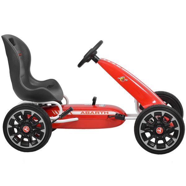 HECHT ABARTH Tretkart Red Tretkart für sicheren Fahrspaß 