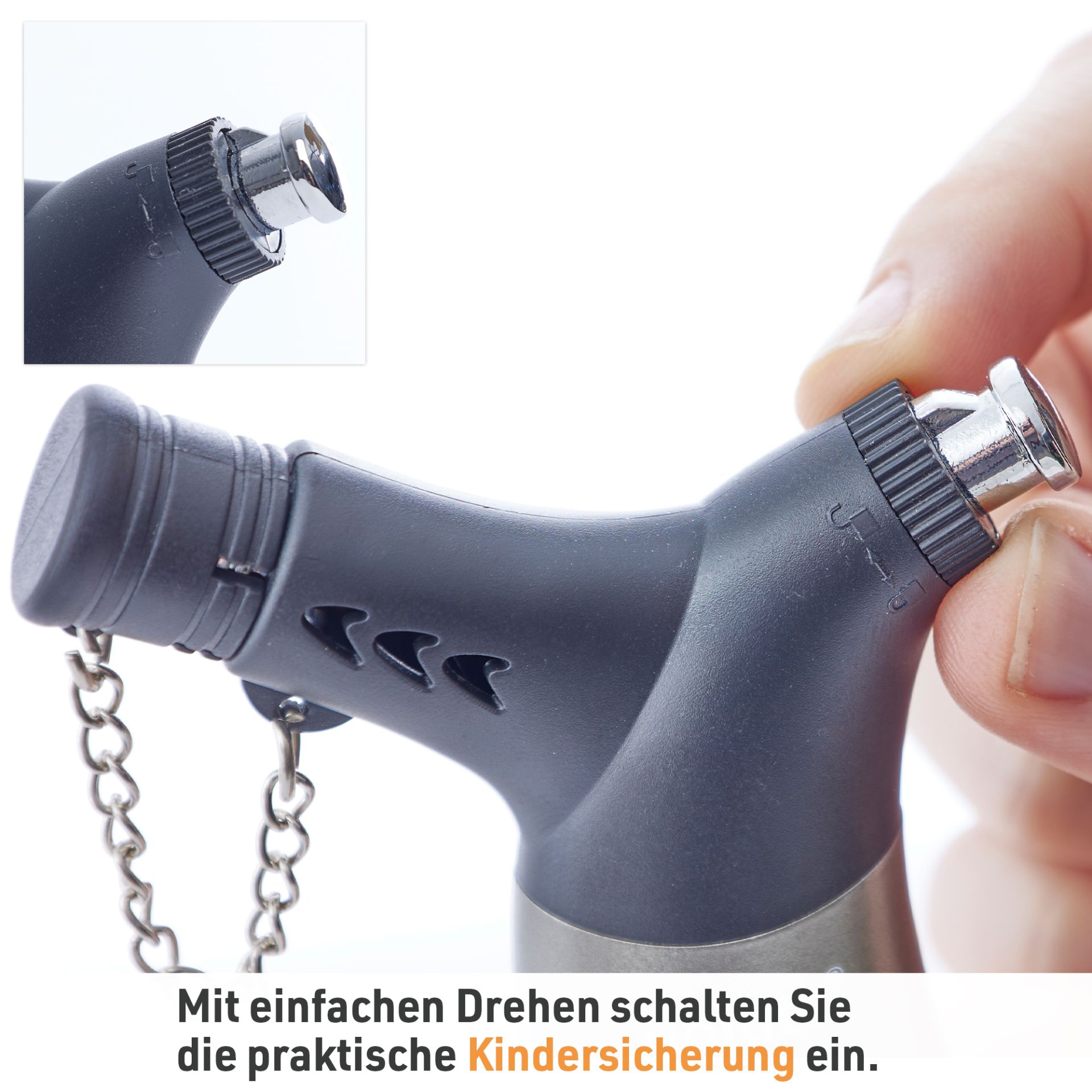 Unilite Universal Brenner Kingston mit Kindersicherung Unilite Universal Brenner Kingston mit Kindersicherung