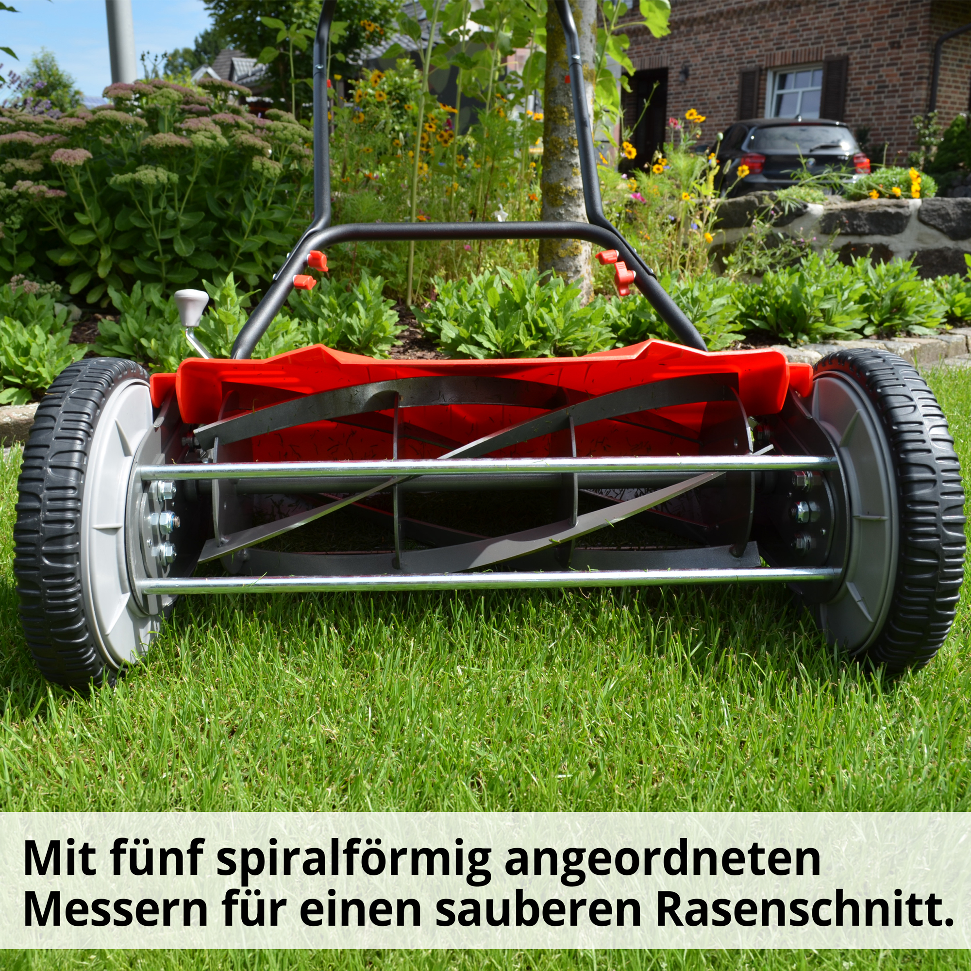 HECHT Spindelmäher »514« Spindelmäher mit spiralförmigen Messer  HECHT Spindelmäher »514« Spindelmäher mit spiralförmigen Messer