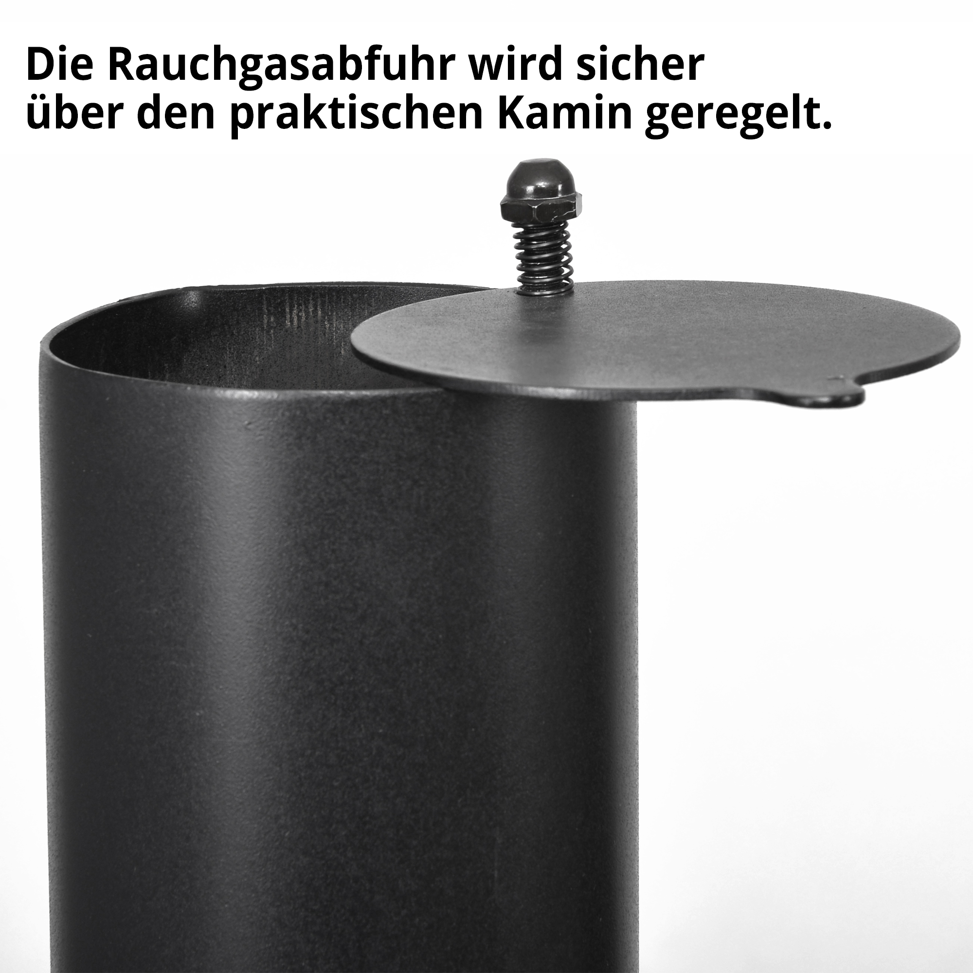 HECHT XXL Smoker Grill »Sentinel Max« Grill mit praktischem Kamin