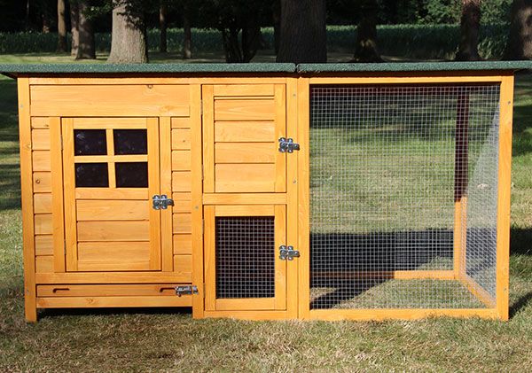 zooprinz Hühnervoliere Flexi ohne Auslauf offener Boden