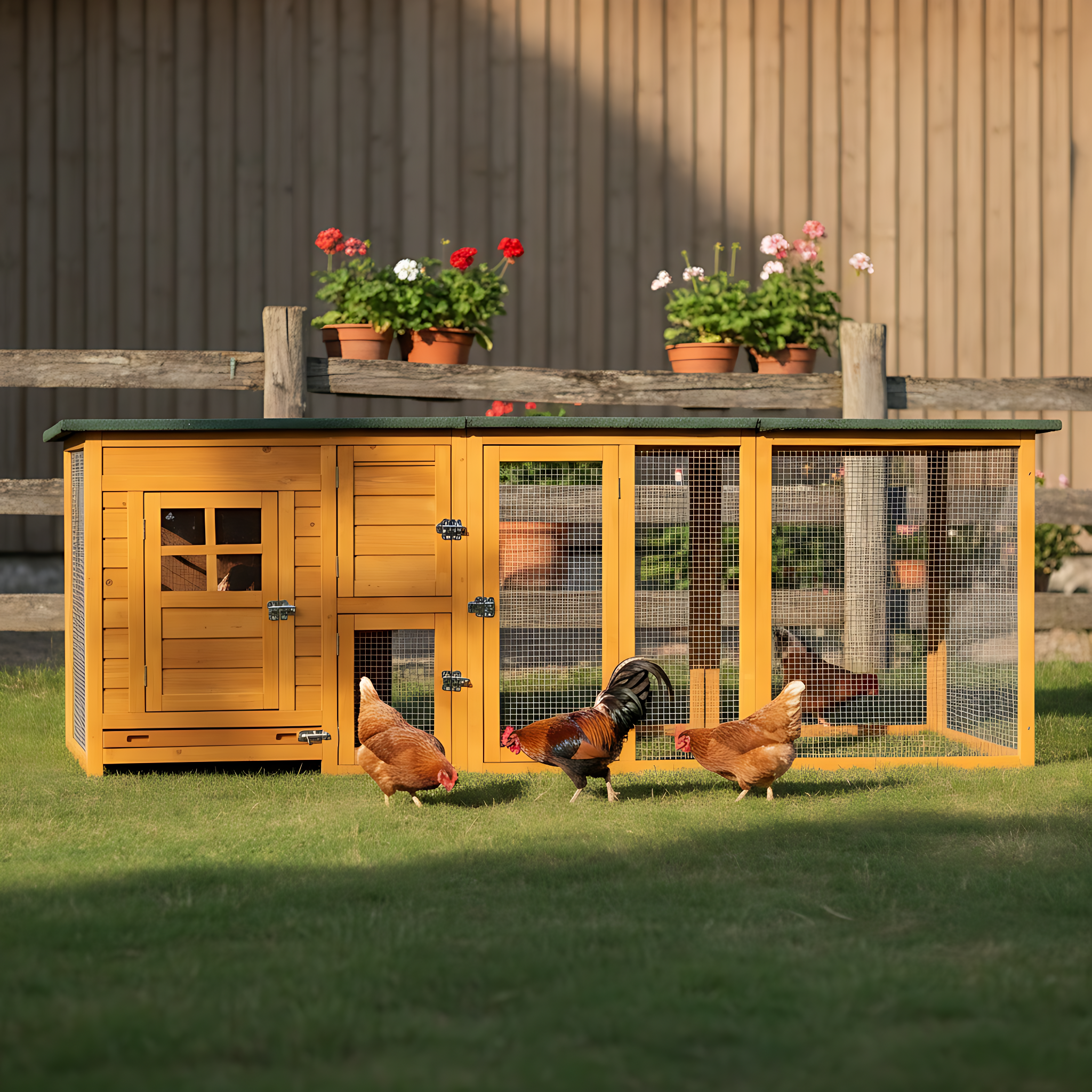 Hühnervoliere Flexi Hühnervoliere Flexi
