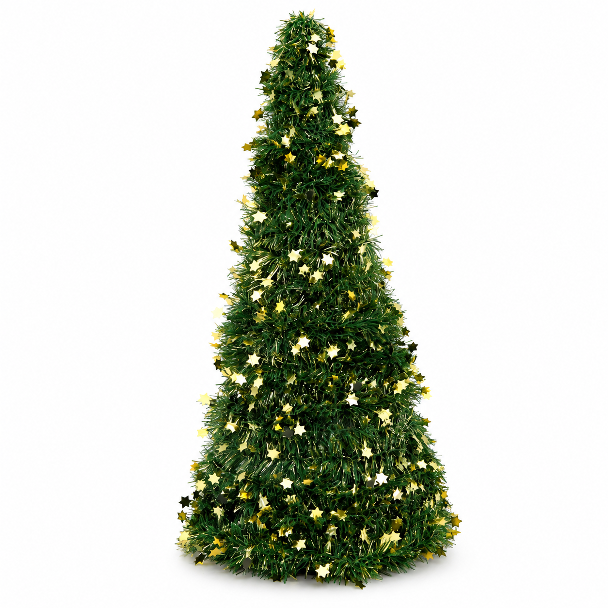 Onbest Weihnachtsbaum 48 cm mit Goldsternchen 48019 (Dieses Bild wurde mit Hilfe von KI generiert.)