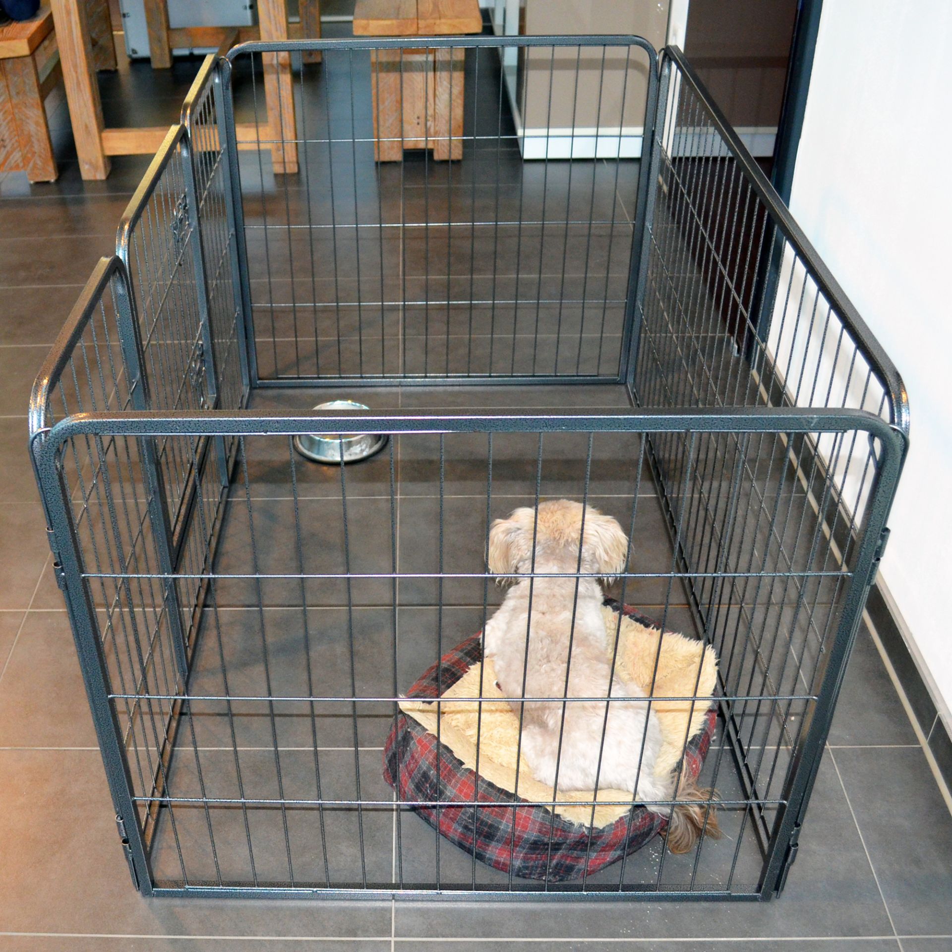 Zooprinz Welpenauslauf S Indoor Metallzaun klein 