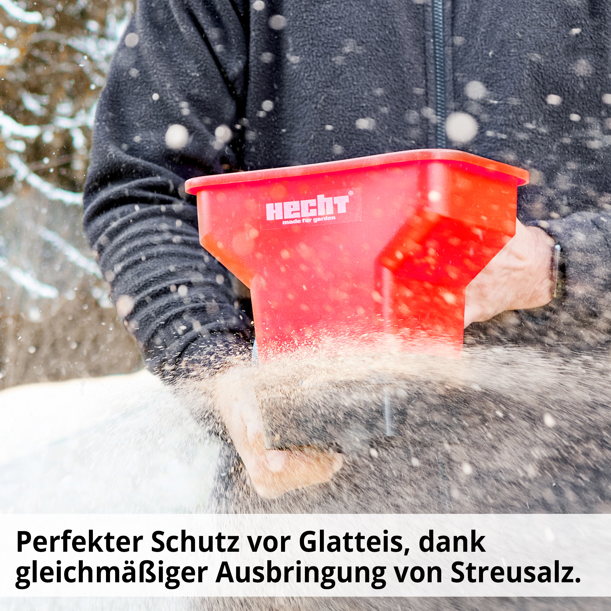 Handstreuer ideal für denn Winter und gegen Glatteis 