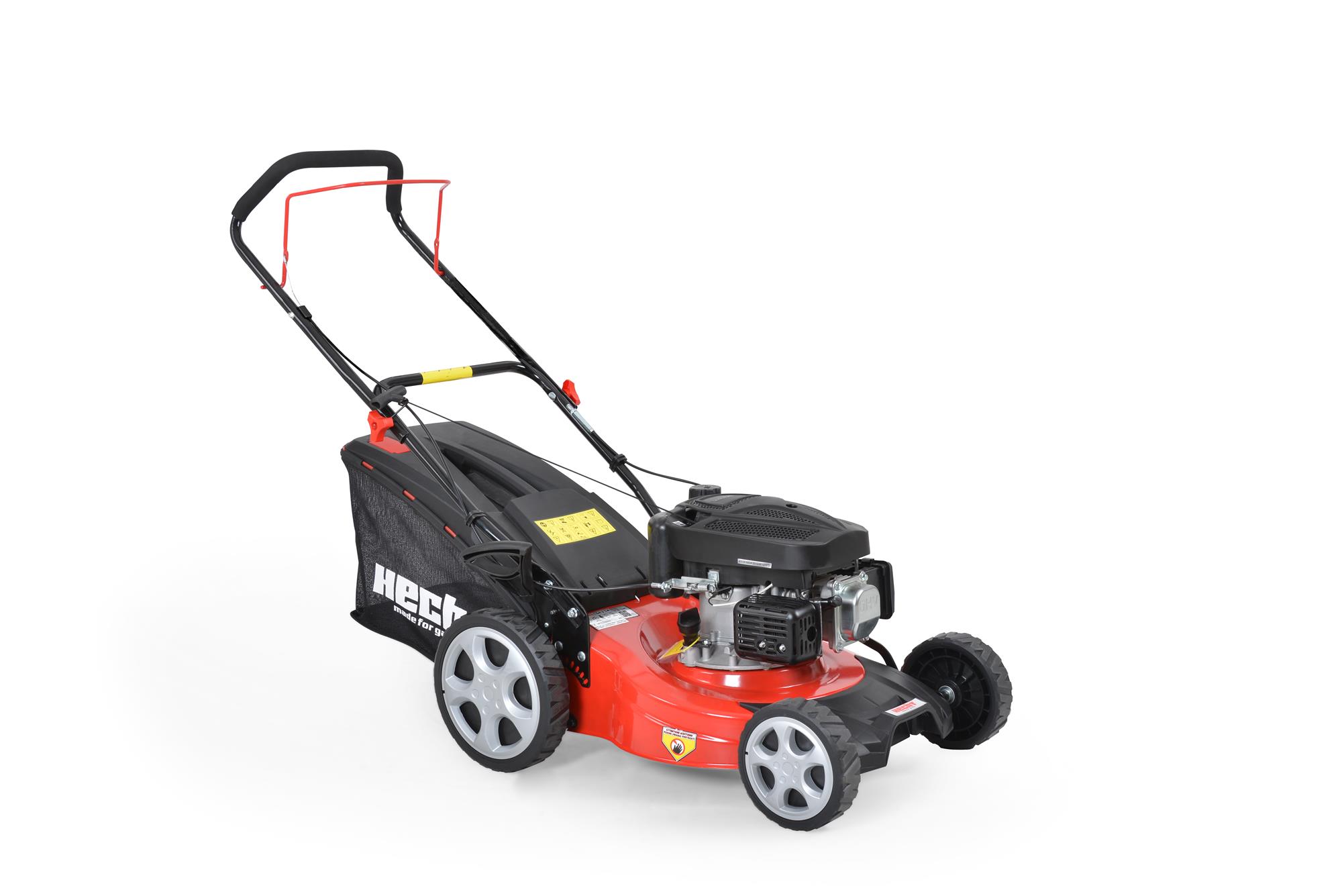 Hecht Benzin-Rasenmäher 543 mit 42 cm Schnittbreite und 45 Liter Grasfangkorb 