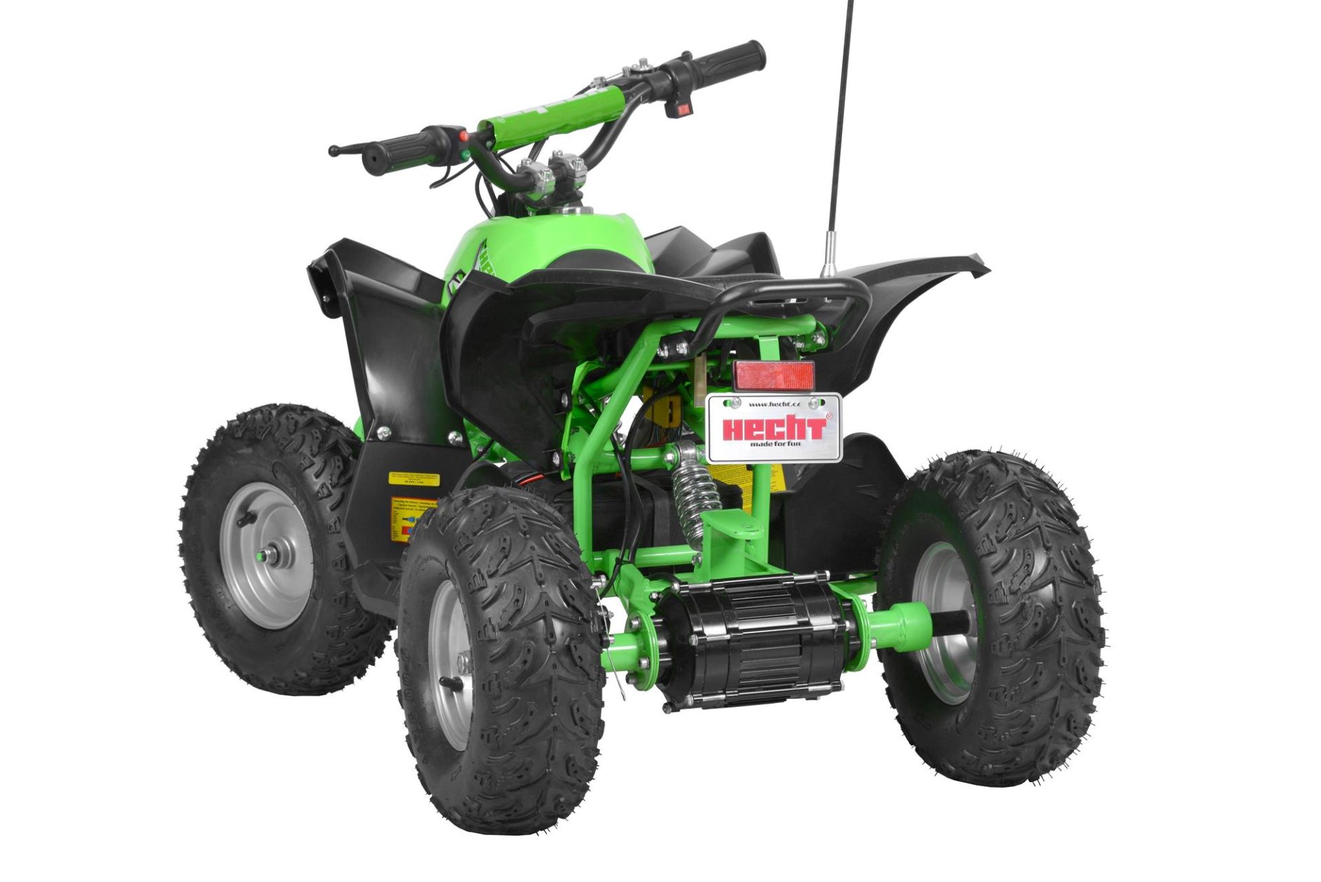 HECHT Elektro-Quad 51060 Grün  Elektro-Quad mit stabilen und sicheren Offroad-Reifen