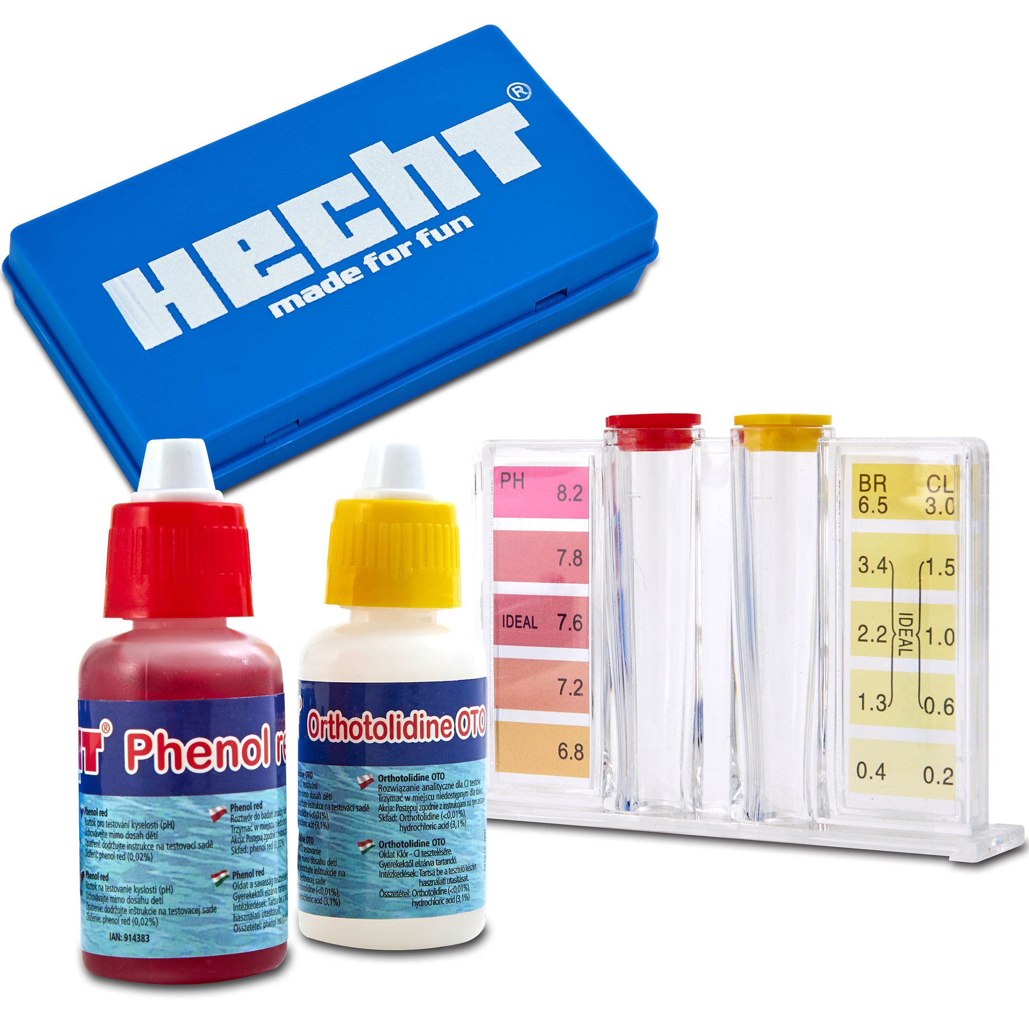 HECHT Poolwasser-Test-Set »060601« Zum testen der Wasserqualität