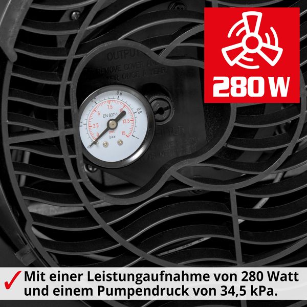 HECHT Diesel Heizkanonen 3038 Diesel Heizkanone mit hoher Leistungsaufnahme und Pumpendruck