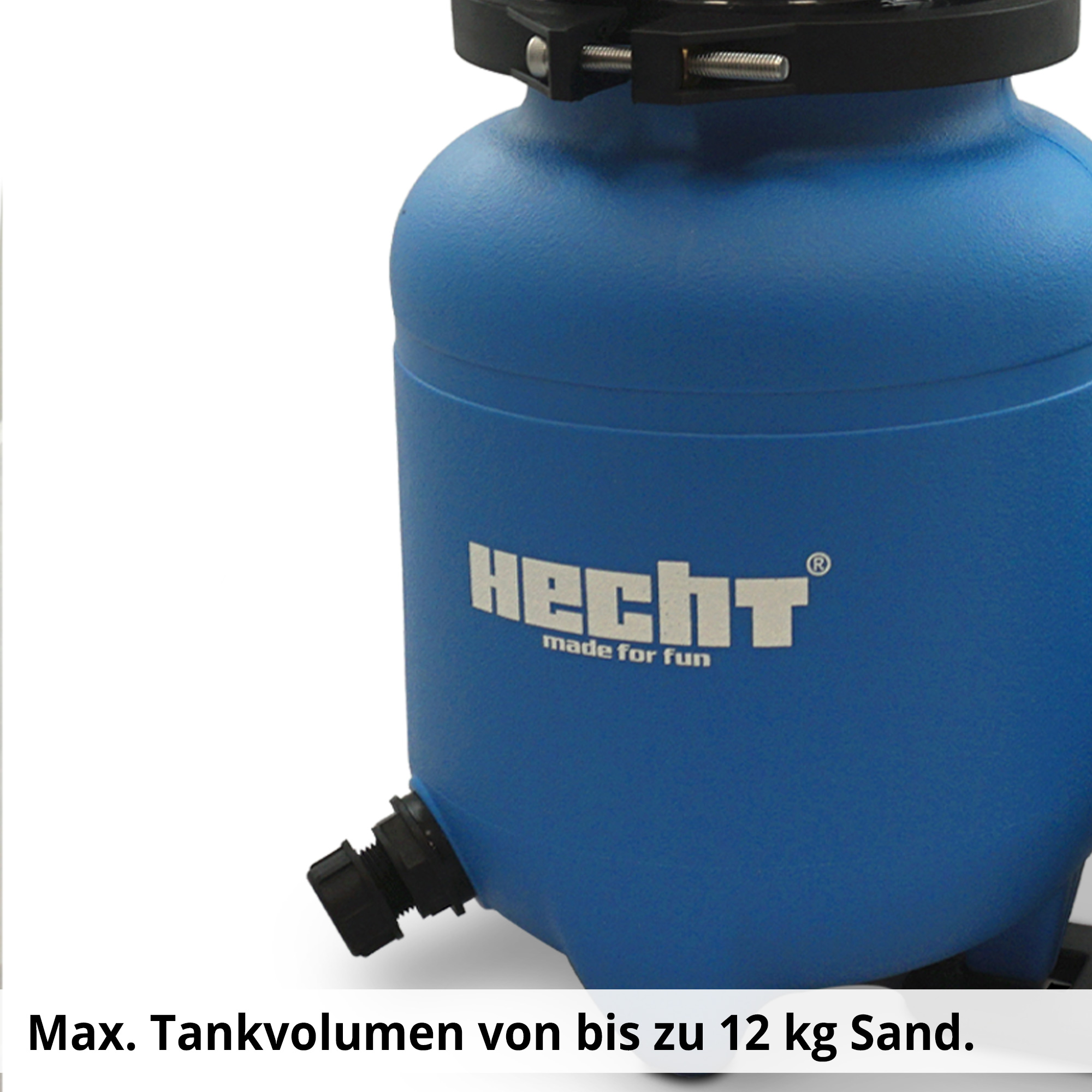 Hecht 302200 Sandfilteranlage mit großem Tankvolumen