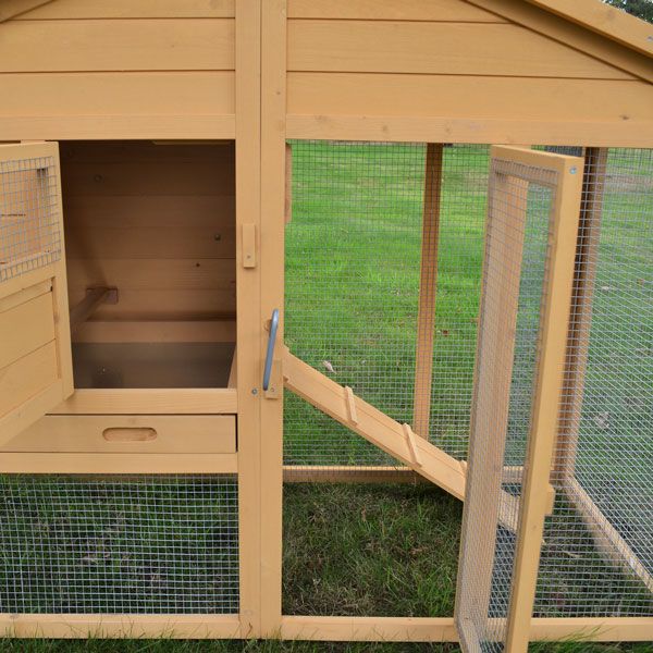 zooprinz Hühnervoliere Luxus Großes Hühnergehege mit großzügigem Freilaufbereich