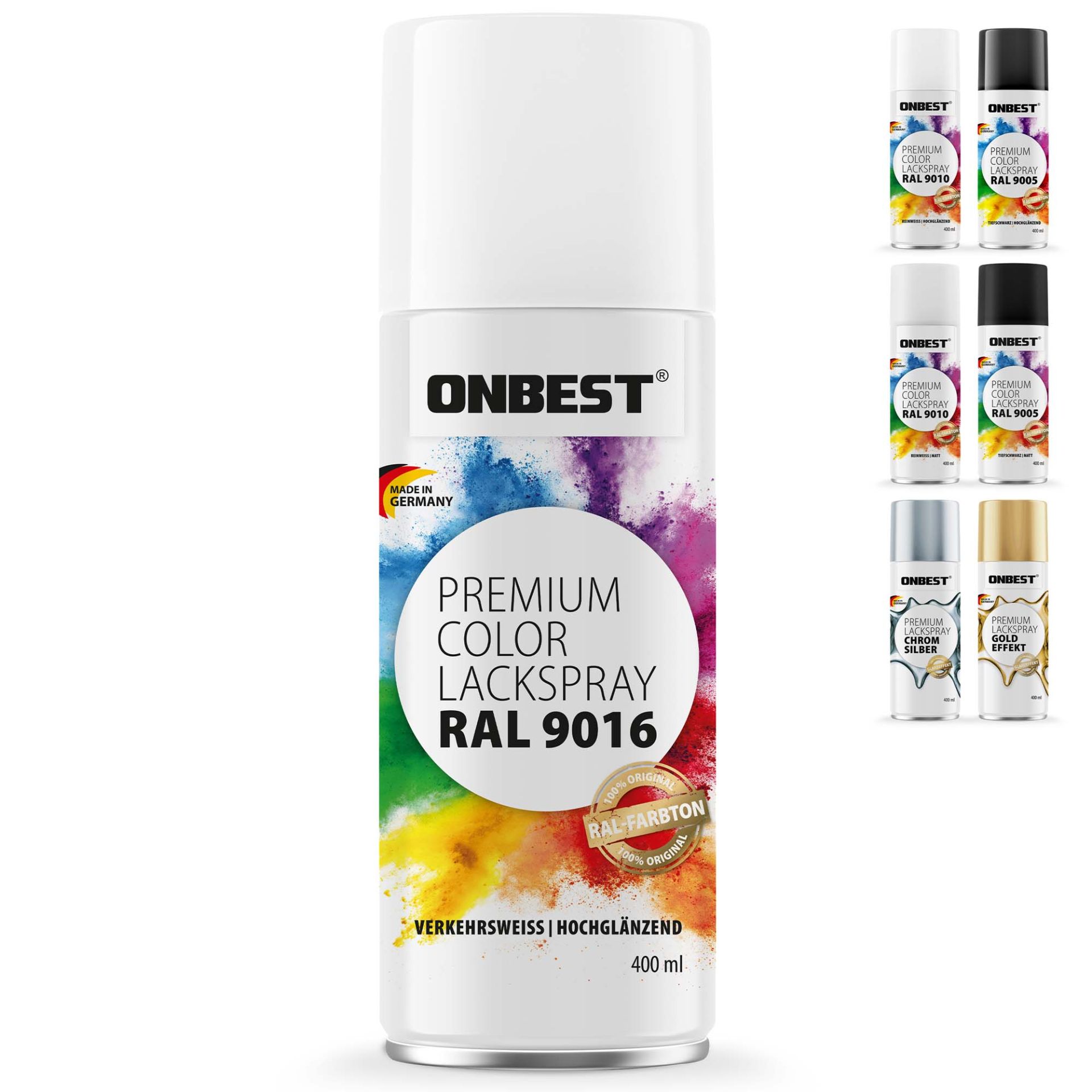 Lackspray Gold - Verschiedene Farben