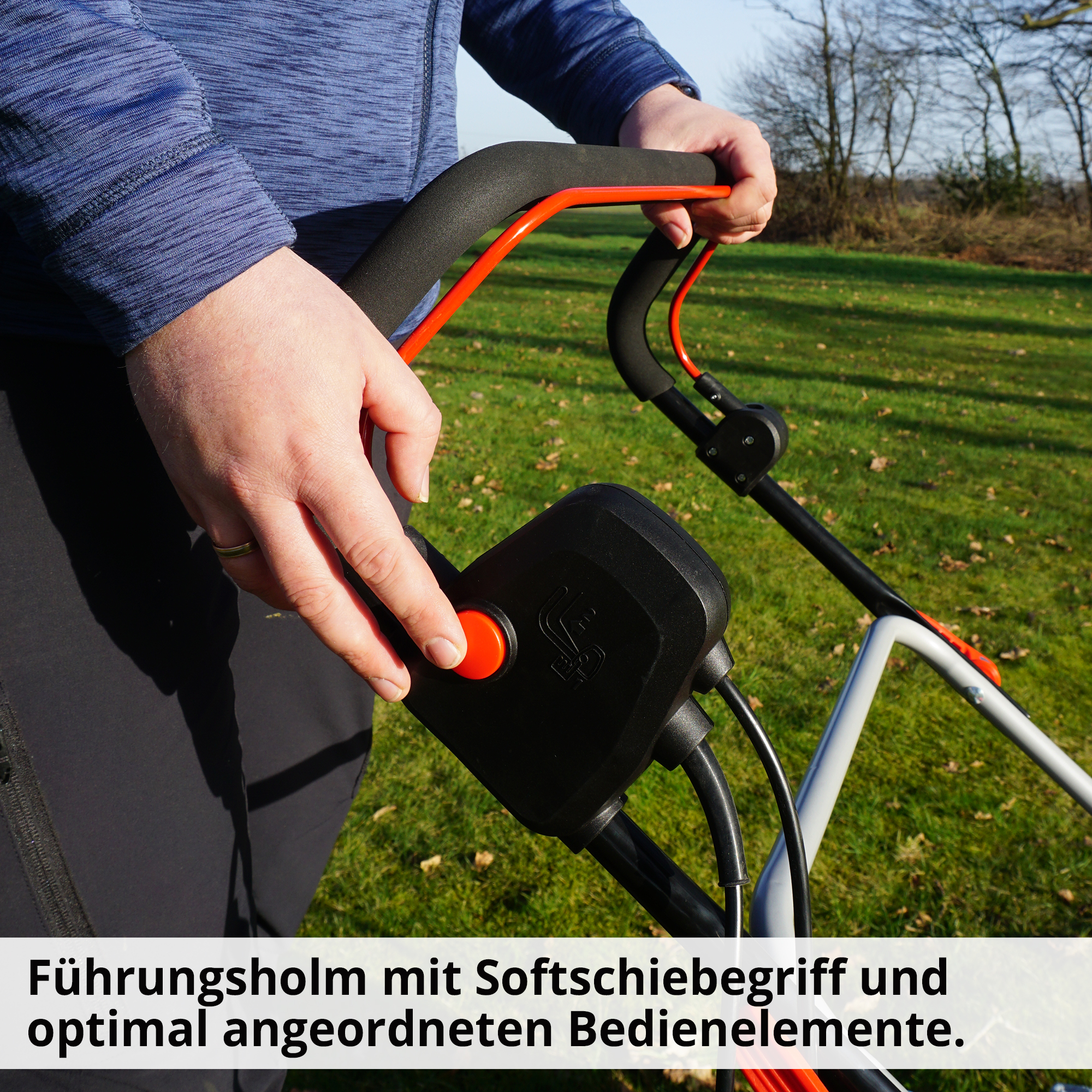 HECHT Elektro Vertikutierer »1848« Vertikutierer mit Führungsholm 