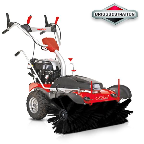HECHT Benzin Kehrmaschine 8101 BS Kehrmaschine für das ganze Jahr