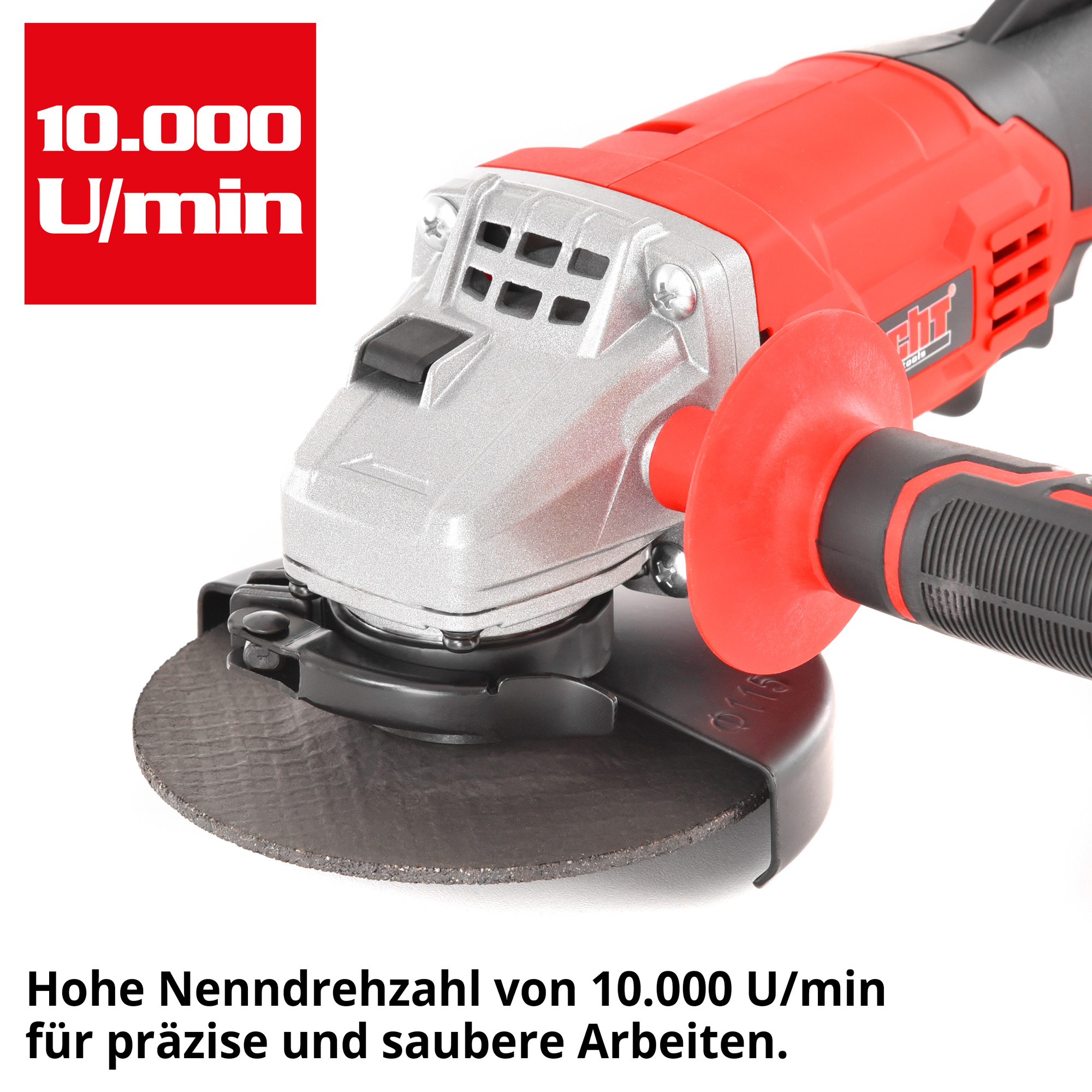 Akku Winkelschleifer; 10000 Umdrehungen pro Minute