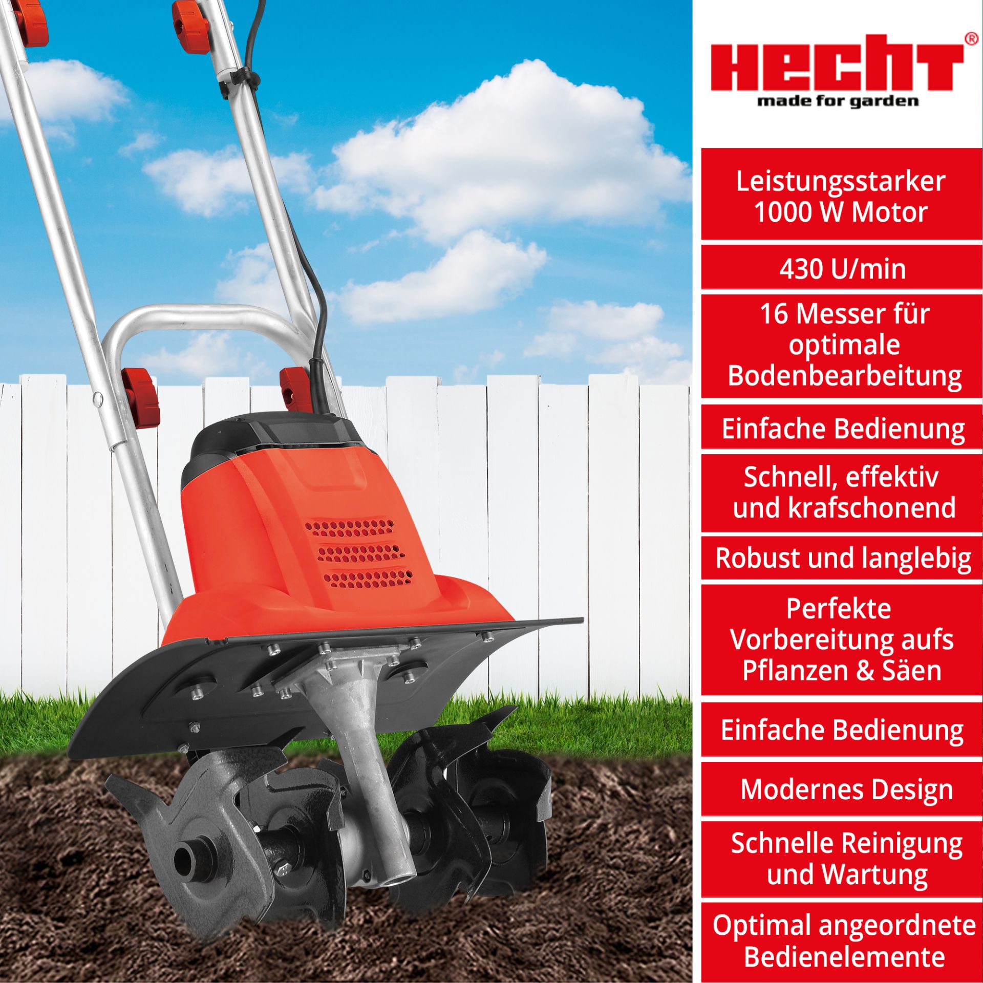 Gartenhacke; Alle Eigenschaften im Überblick