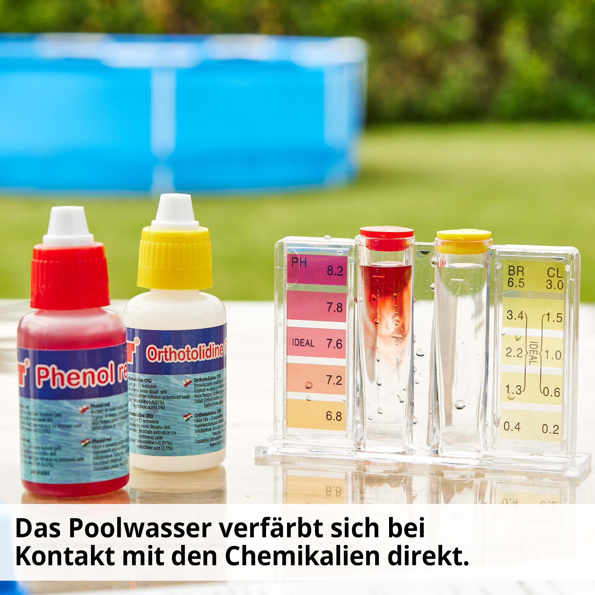 HECHT Poolwasser-Test-Set »060601«