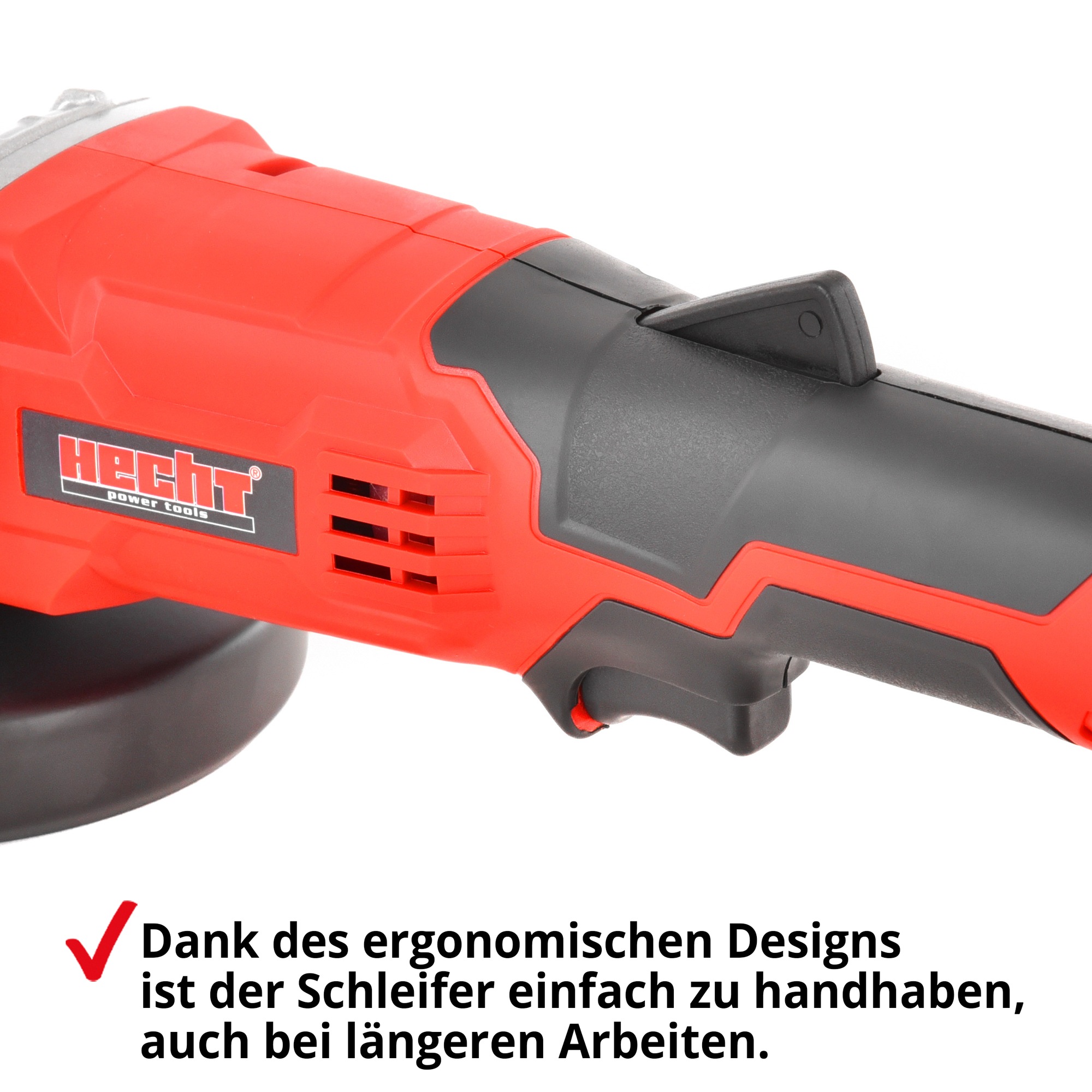 Akku Winkelschleifer; Ergonomisches Design