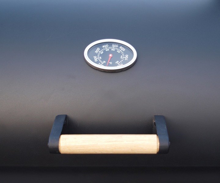 HECHT Luxus Smoker Grill »Sentinel« Drill mit integriertem Thermometer 