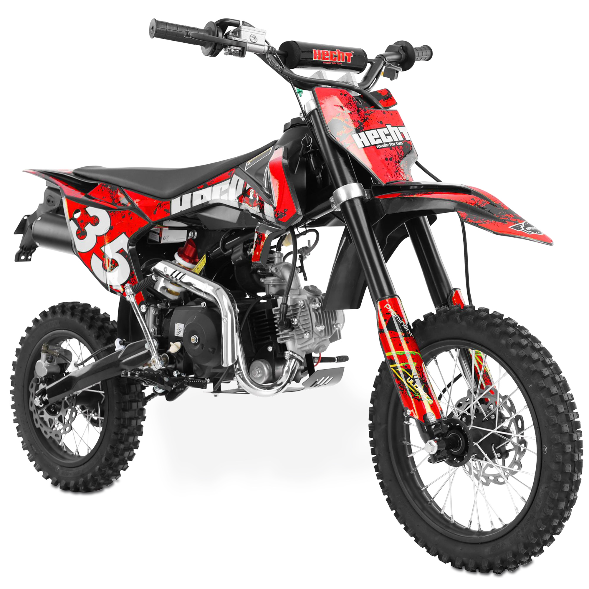 Hecht 51125 Red - 125 ccm Motorcrossbike