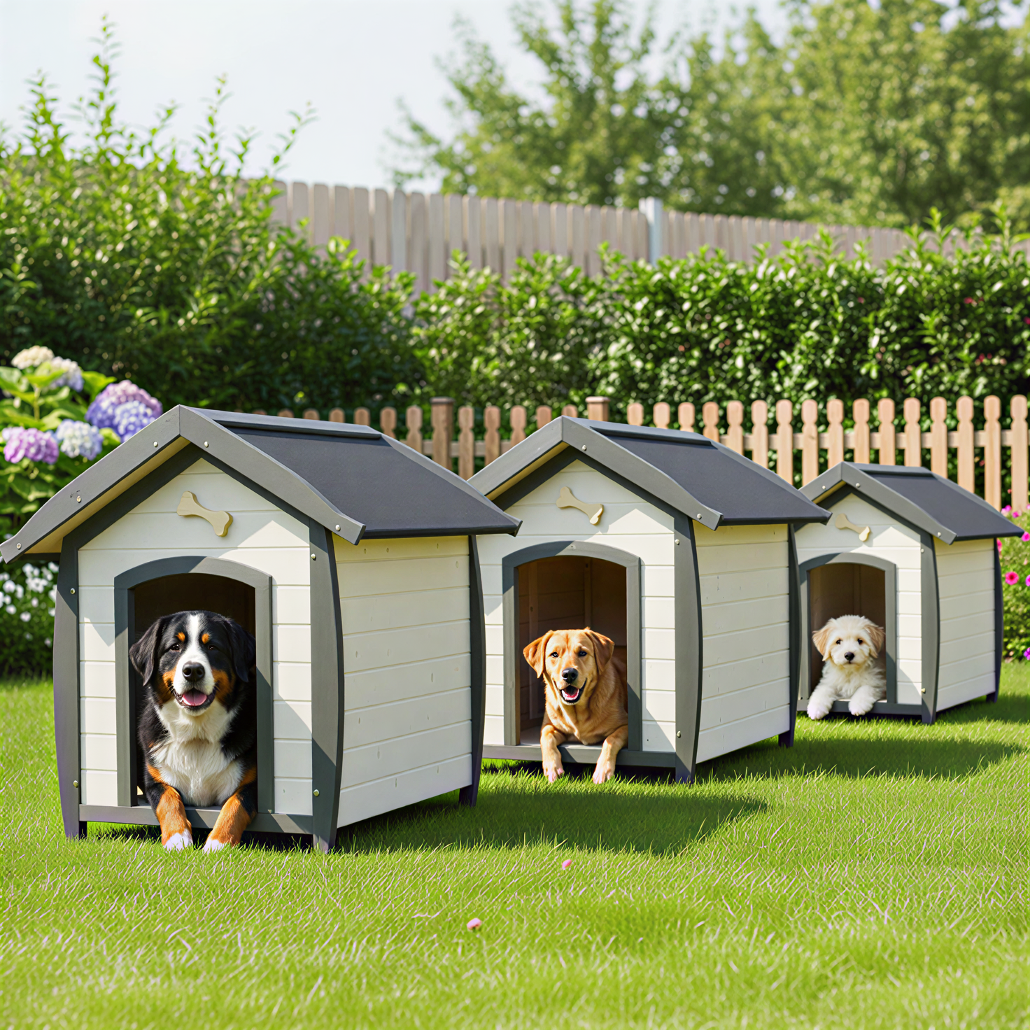 Hundehütte Bella in 3 Größen von zooprinz