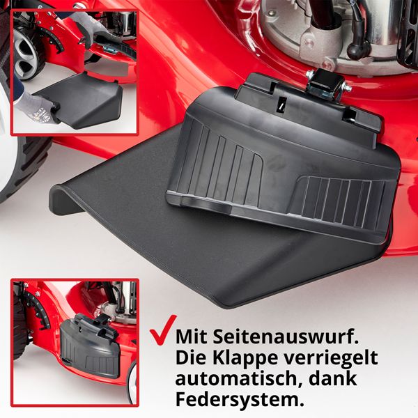 HECHT Benzin-Rasenmäher »548 SWE« Benzin-Rasenmäher mit erschließbarem Seitenauswurf HECHT Benzin-Rasenmäher »548 SWE« Benzin-Rasenmäher mit erschließbarem Seitenauswurf