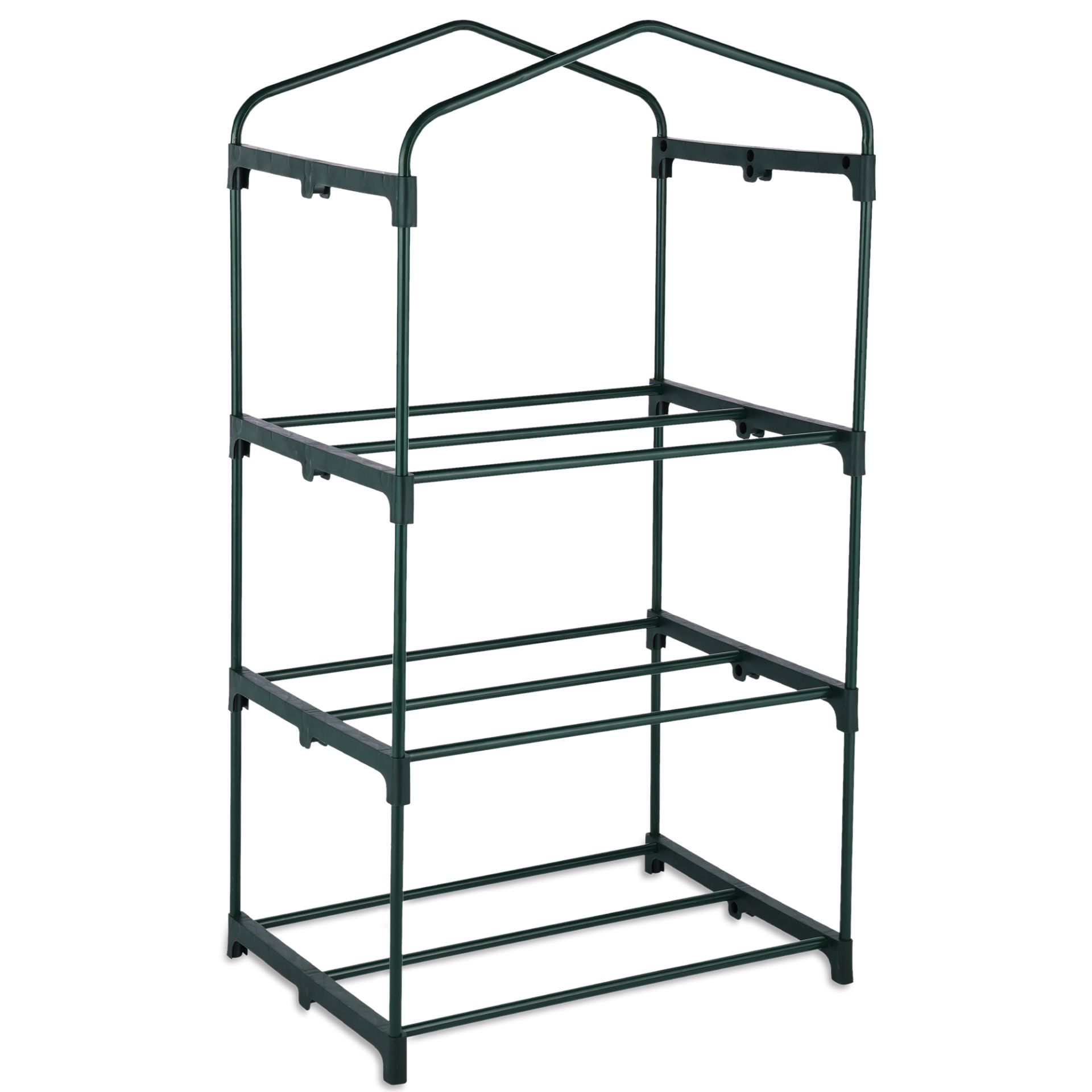 TOM Anzucht Gewächshaus GH-33; Beschriftete Rohre und starke Verbinder TOM Anzucht Gewächshaus GH-33; Beschriftete Rohre und starke Verbinder