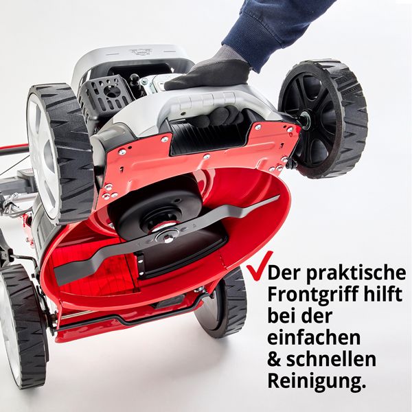 HECHT Benzin Rasenmäher 5484 SX Benzin Rasenmäher mit praktischem frontgriff 