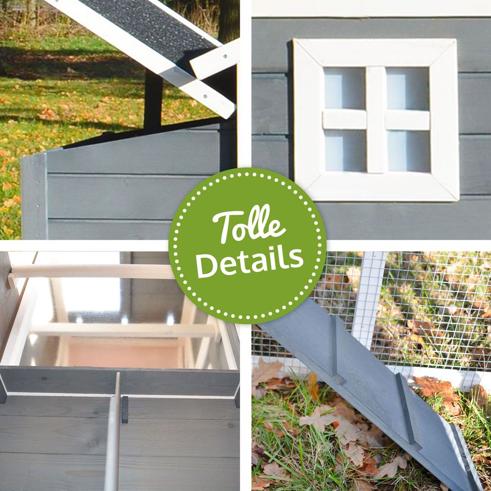 zooprinz Hasenstall Dottie L Detailreicher Hasenstall