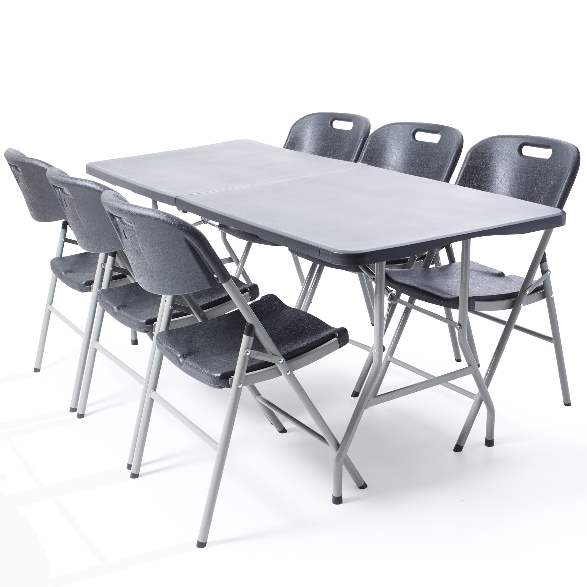 Hecht Foldis Set – Tisch mit 6 Stühlen