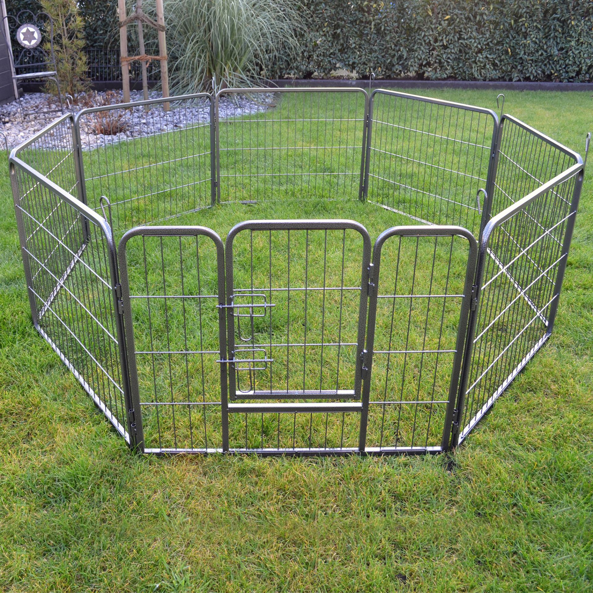 zooprinz Welpenauslauf Dog Run M Welpenauslauf metallzaun Mittelgroß 