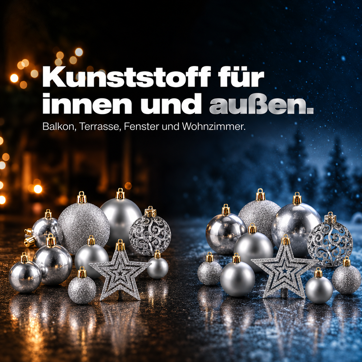 ONBEST Christbaumschmuck: Glitzernde Sternspitze mit 19 cm Größe (Dieses Bild wurde mit Hilfe von KI generiert.)