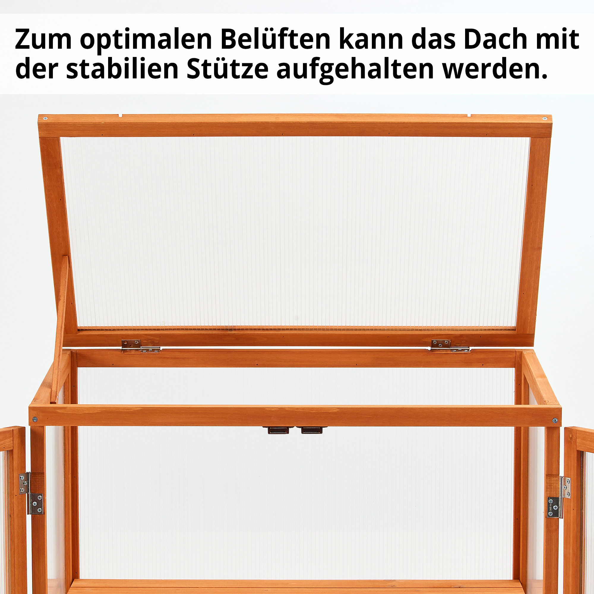 Pflanzschrank Frühling; Aufklappbares Dach